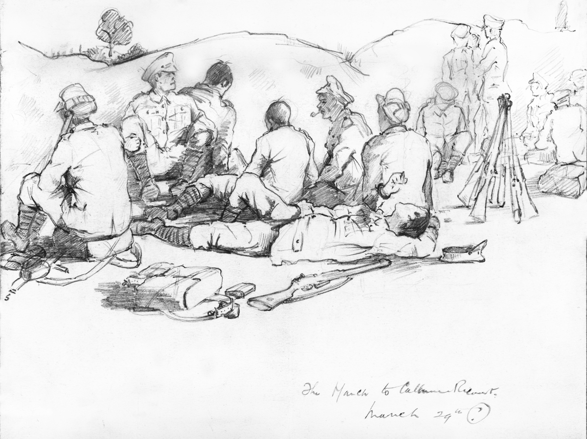 Cosmo sketch - Men seated IMG_5650