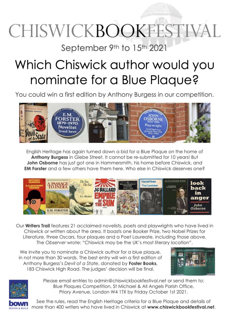 CBF2021 Which Chiswick author.. poster jpeg