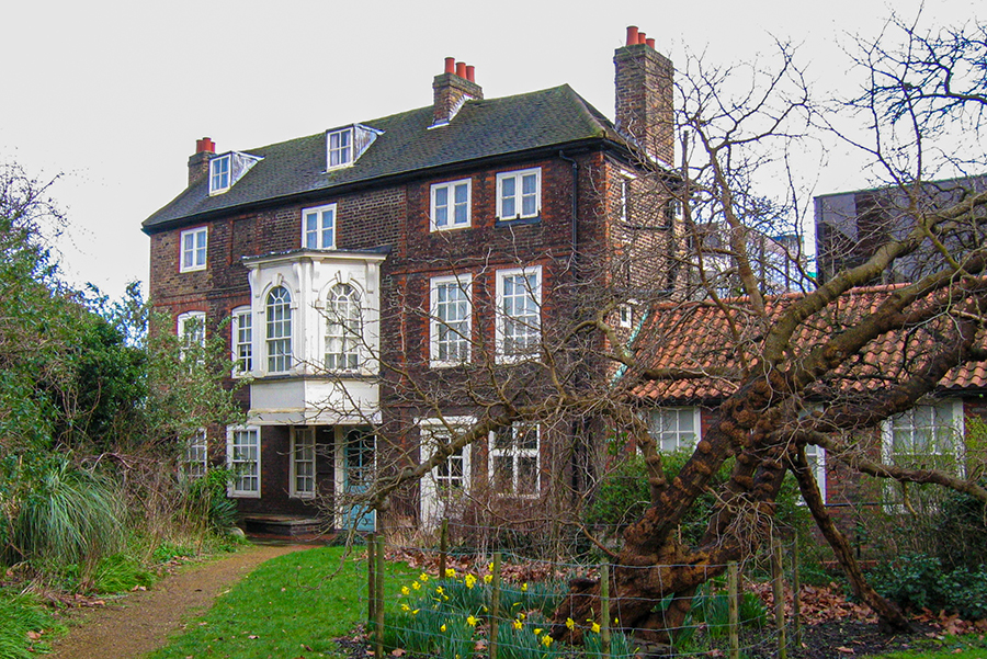 Hogarth's House, Hogarth Lane, Great West Road, London W4 2QN is a regular venue for the annual Chiswick Book Festival.