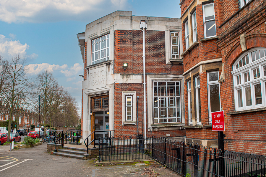 Chiswick Library in West London is a venue used by the annual Chiswick Book Festival.