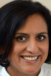 Ritula Shah, chair of a session at the 2023 Chiswick Book Festival