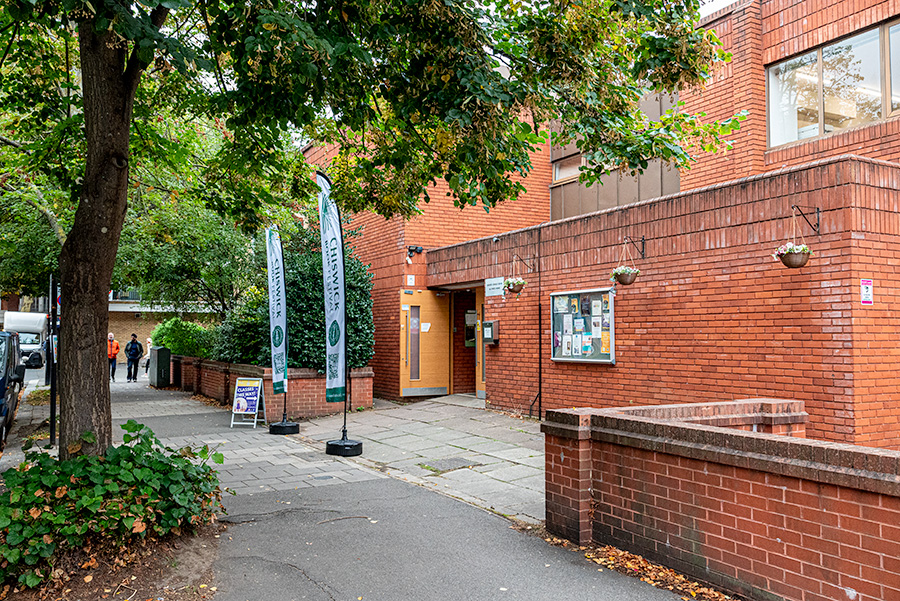 The Chsiwick Catholic Centre is one of the venues used for the annula Chsiwick Book Festival.