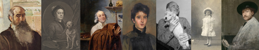 Camille Pissarro, William Hogarth, Johann Zoffany, Lolly Yeats, Cecil Aldin, Ella Vinall, James Whistler are featured in the Chiswick Book Festival Timeline of Chiswick Artists